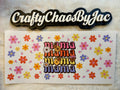Mama x4 Pink, Orange, Yellow, and Purple Flowers)