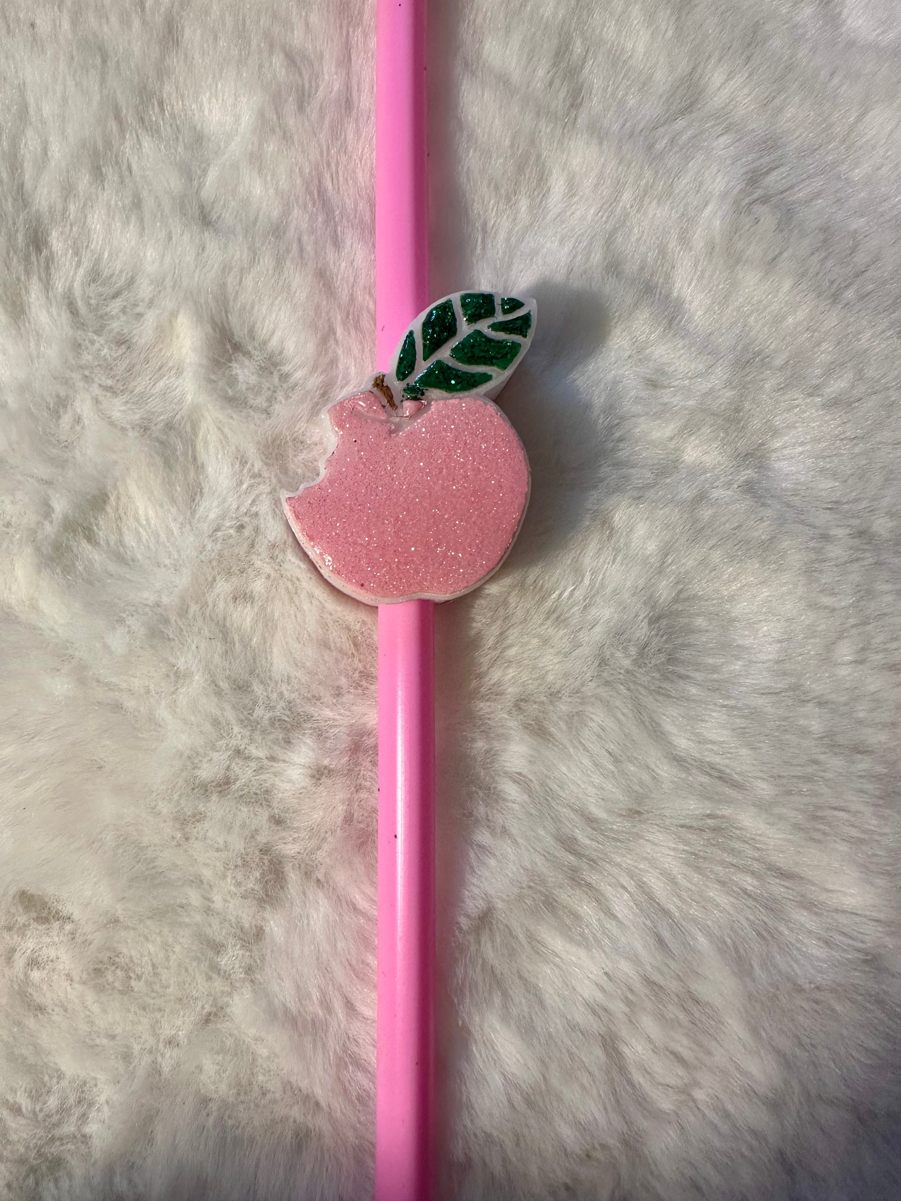 Apple Straw Topper