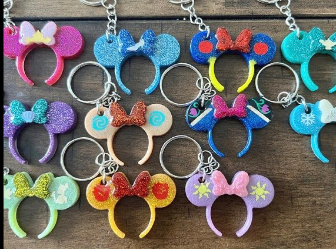 Mickey - Minnie Keychains