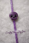 Skull Head Straw Topper