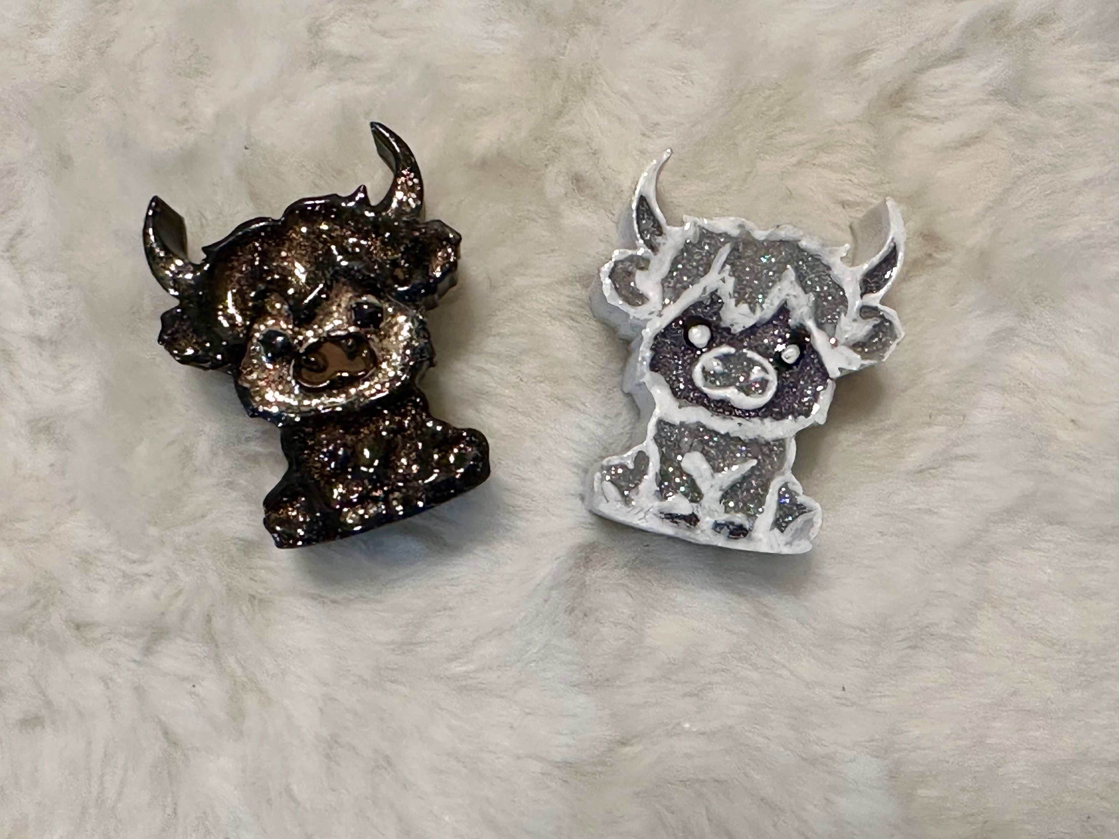 HIghland Cow Straw Topper