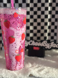 RTS Strawberry Refresher 24oz Tumbler