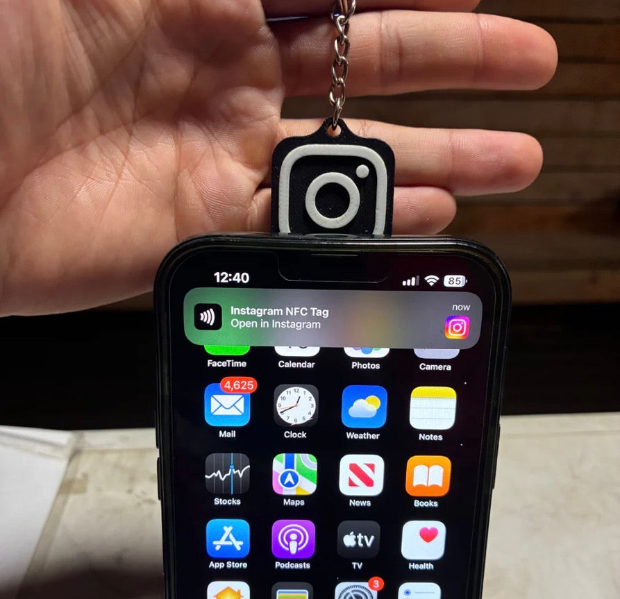Small Business NFC Tag Keychains