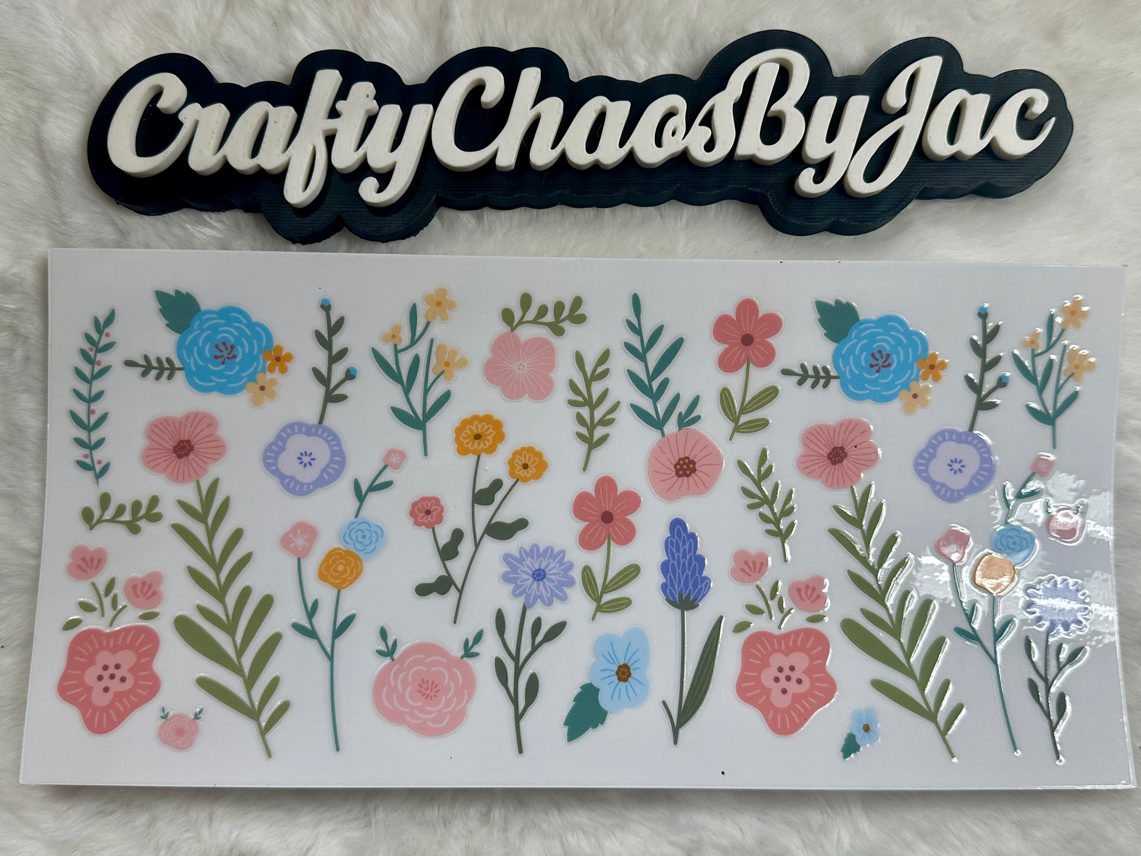 Flowers - Blue, Purple, Pink, Greenery