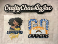 Sports- Chargers Girl - Go Chargers