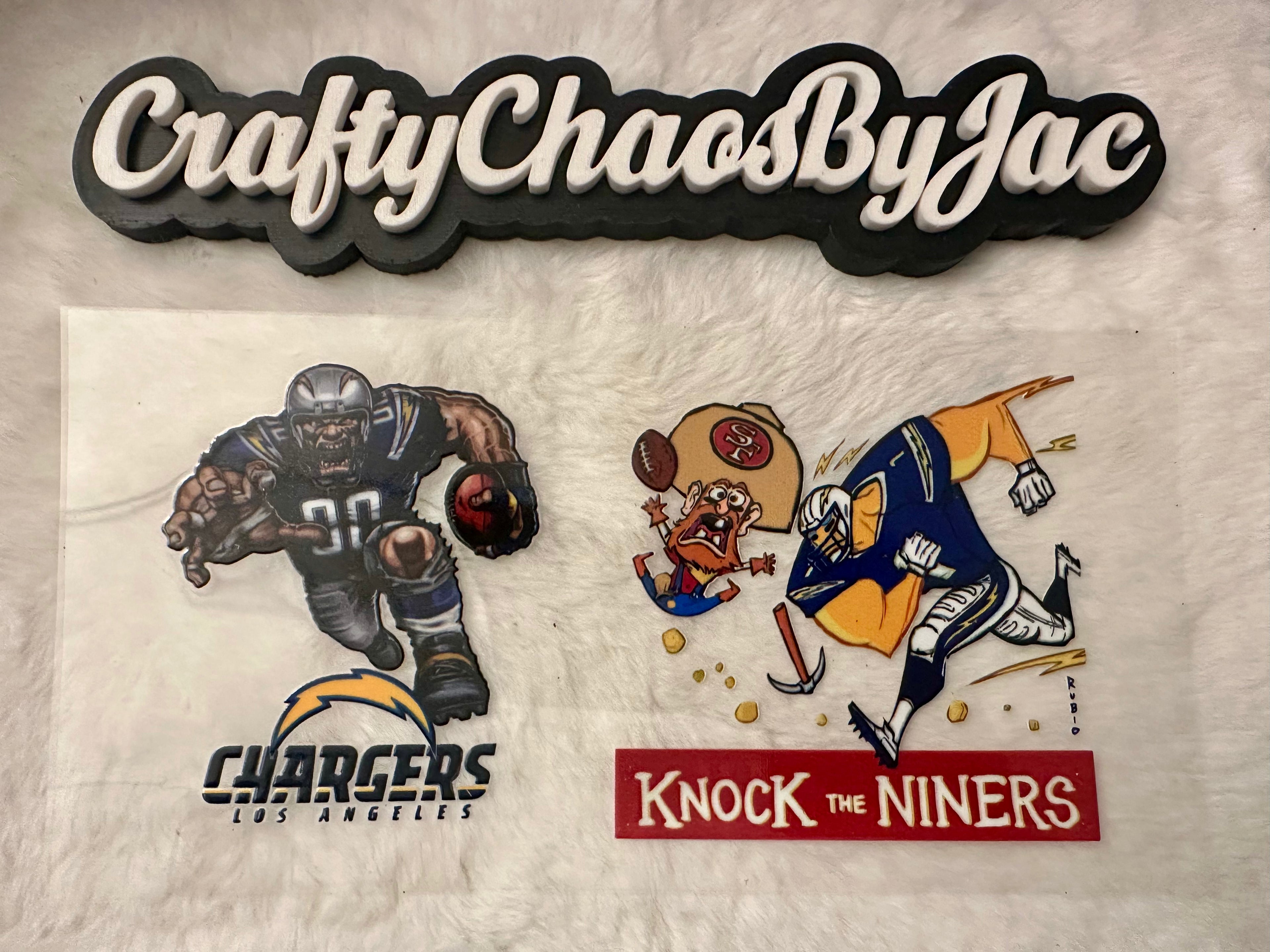 Sports- Chargers- Knock the Niners