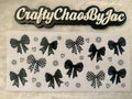 Bows - Checkered & Black