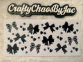 Bows - Pearl, Hearts, Flower