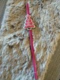 Christmas Tree Straw Topper