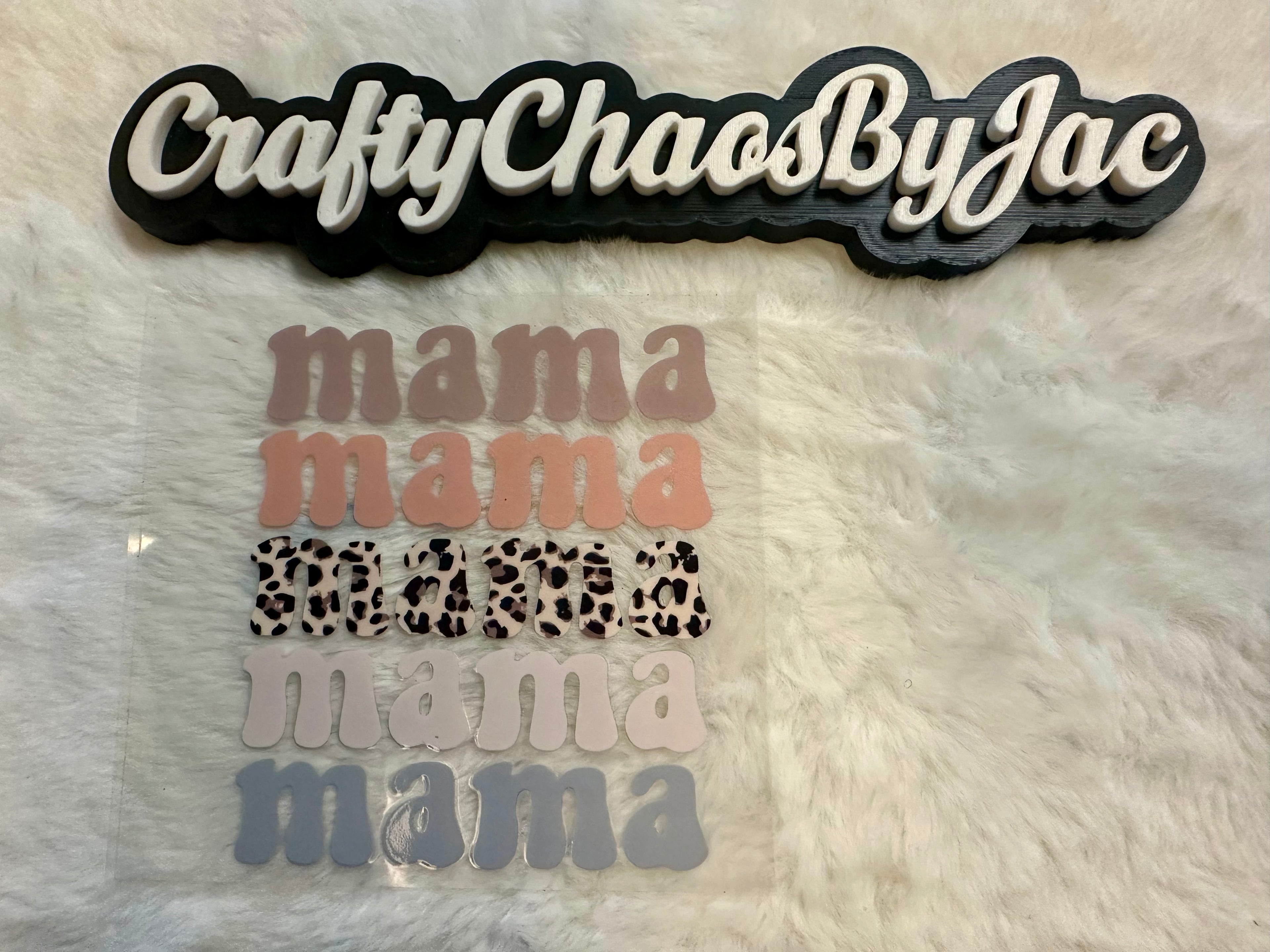 Mama x5 Cheetah and Boho Colors
