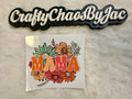 Mama Orange Font-Flowers